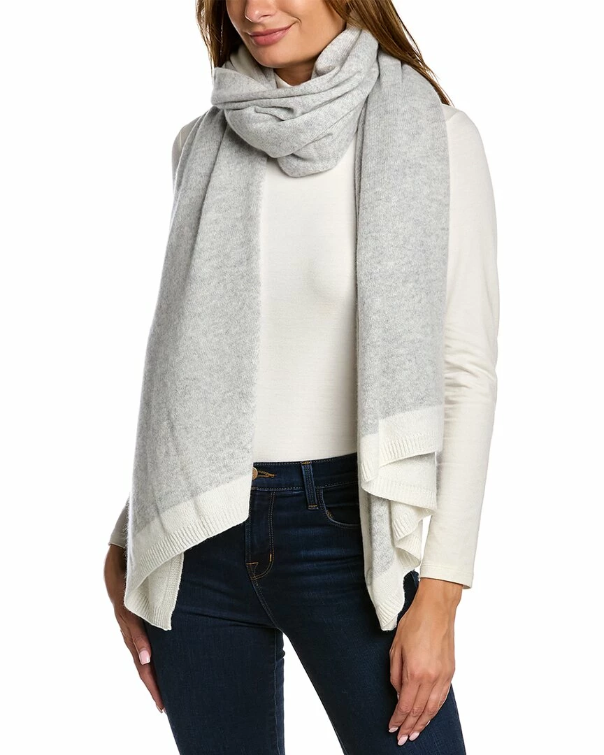 Best Pirce π― Hannah Rose Contrast Border Cashmere Travel Wrap for π© women π 4 Best Pirce π― Hannah Rose Contrast Border Cashmere Travel Wrap for π© women π - Image 2