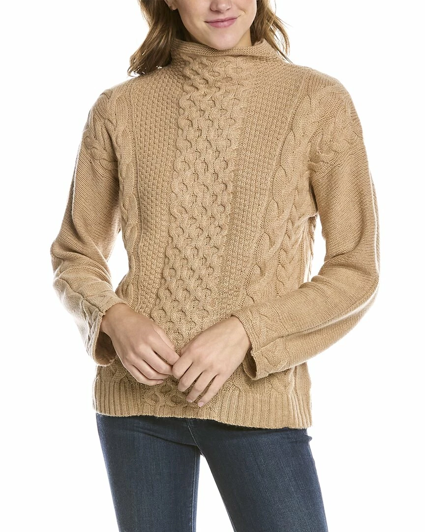 Wholesale π Hannah Rose Nell Cable Wool & Cashmere-Blend Sweater for π© women π 3 Wholesale π Hannah Rose Nell Cable Wool & Cashmere-Blend Sweater for π© women π