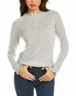 Budget 😍 Hannah Rose Grace Cashmere Pullover for 👩 women ⌛