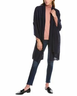 Hot Sale 🌟 Hannah Rose Cashmere Travel Wrap for 👩 women ✔️