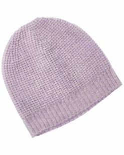 Discount ⭐ Hannah Rose Waffle Stitch Cashmere Hat for 👩 women 🔔