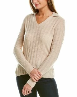 Brand new 🥰 Hannah Rose Ribbed Cashmere Sweater for 👩 women 💯