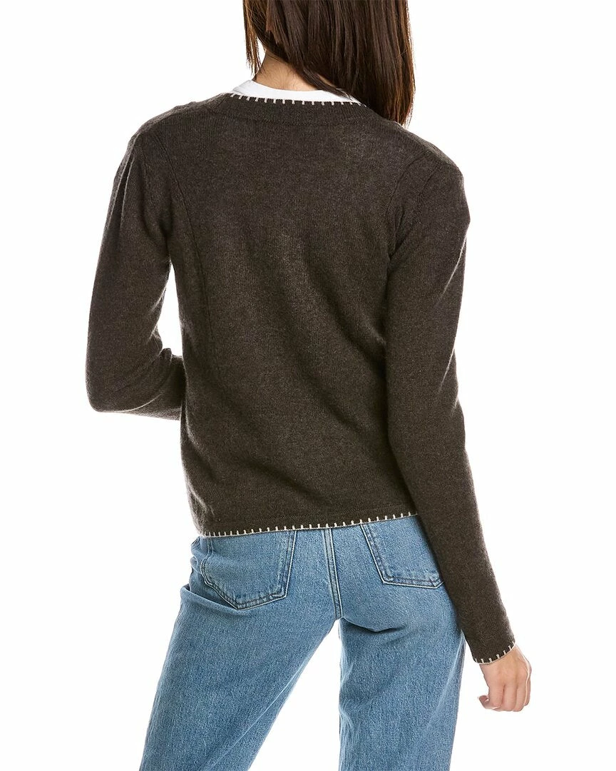 Buy βοΈ Hannah Rose Whipstitch Short Duster Cashmere Cardigan for π© women β 4 Buy βοΈ Hannah Rose Whipstitch Short Duster Cashmere Cardigan for π© women β - Image 2