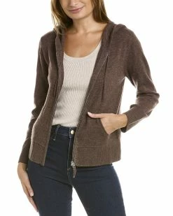 Flash Sale 😀 Hannah Rose Vivian Wool & Cashmere-Blend Hoodie for 👩 women 🧨