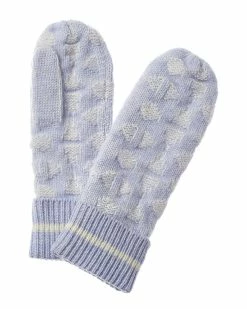 Deals 👍 Hannah Rose Snowflake Wool & Angora-Blend Mittens for 👩 women 🥰