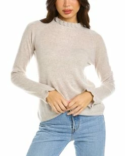 Budget 🔥 Hannah Rose Grace Cashmere Pullover for 👩 women 💯