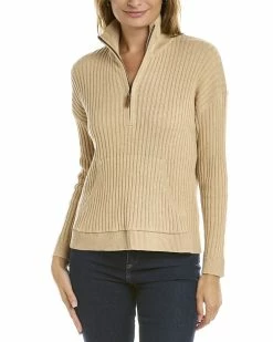 New 👏 Hannah Rose Courtney Cashmere-Blend Pullover for 👩 women ⌛
