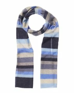 Discount ⌛ Hannah Rose Cashmere Stripe Scarf for 👩 women ❤️