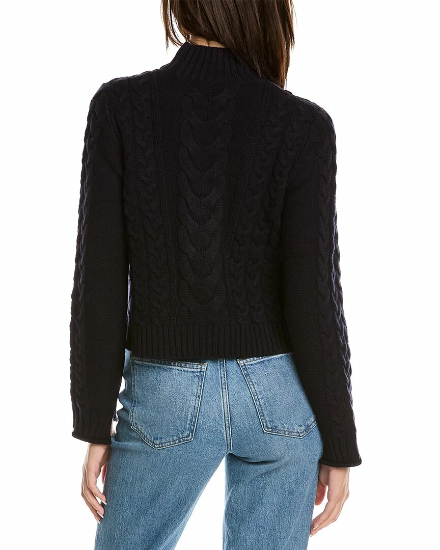Hot Sale π Hannah Rose Ella Crop Cable Wool & Cashmere-Blend Sweater for π© women π 4 Hot Sale π Hannah Rose Ella Crop Cable Wool & Cashmere-Blend Sweater for π© women π - Image 2