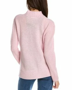 Promo ❤️ Hannah Rose Basket Weave Wool & Cashmere-Blend Pullover for 👩 women 🎁 -Cheap Hannah Rose Store a6816463dae943239c17a4a12bff3be7 1080x