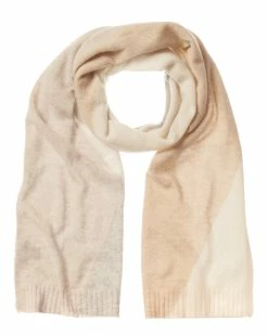 Flash Sale 👏 Hannah Rose Split Colorblocked Cashmere Scarf for 👩 women ⌛