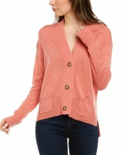 Flash Sale 😀 Hannah Rose Wool & Cashmere-Blend Cropped Cardigan for 👩 women 👍