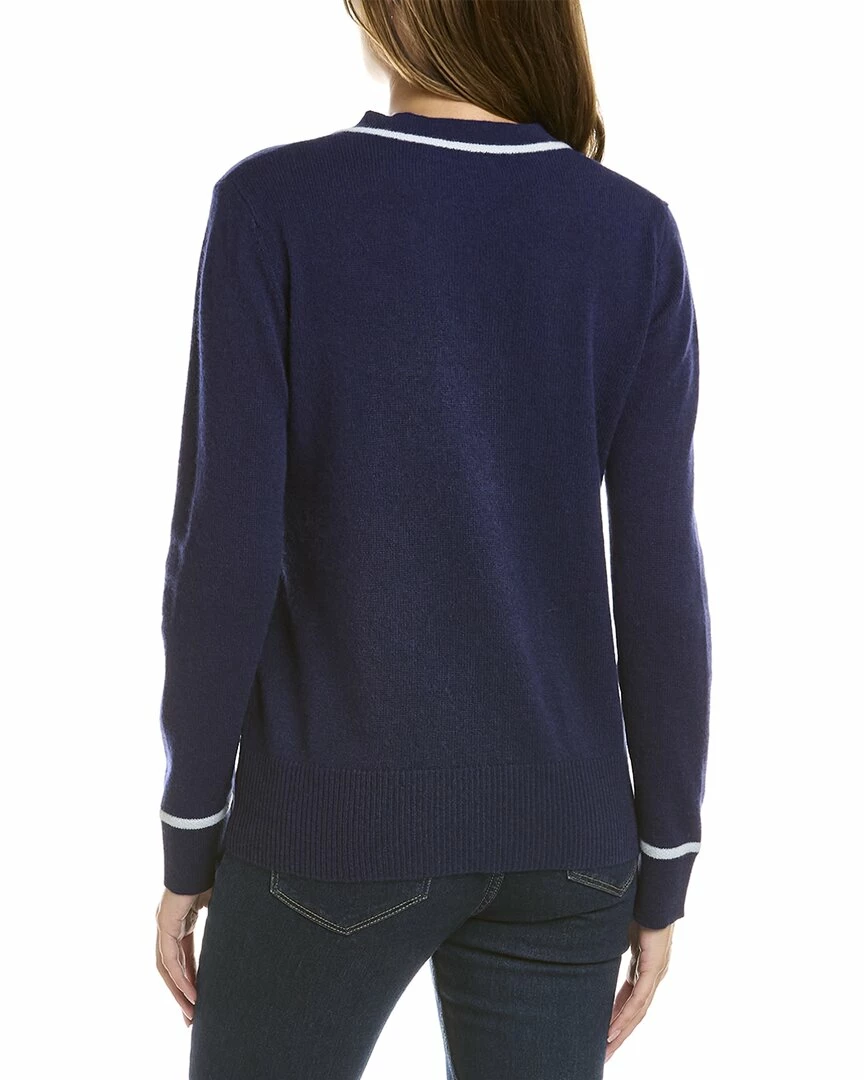 Cheapest π Hannah Rose Birdseye Trim Cashmere Pullover for π© women π 4 Cheapest π Hannah Rose Birdseye Trim Cashmere Pullover for π© women π - Image 2