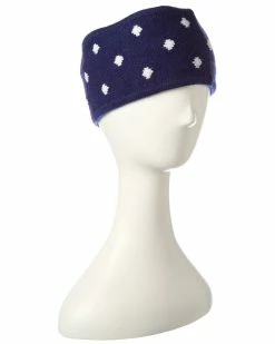 Best Pirce 🛒 Hannah Rose Polka Dot Cashmere Headband for 👩 women 🎁