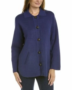 Coupon 🎉 Hannah Rose Willow Cashmere-Blend Shacket for 👩 women 🎁