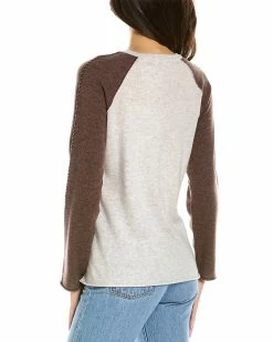 Discount 👏 Hannah Rose Colorblocked Raglan Wool & Cashmere-Blend Sweater for 👩 women ✔️ -Cheap Hannah Rose Store c7215f1a95f747e1a15cd285fff43eac 1080x