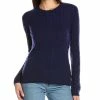 Flash Sale 👍 Hannah Rose Breezy Cable Cashmere Sweater for 👩 women ✔️ -Cheap Hannah Rose Store cbd8108a0c194625b104becac0dba5fd 1080x