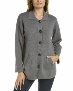 Cheap ✔️ Hannah Rose Willow Cashmere-Blend Shacket for 👩 women 👏