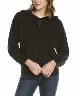 Coupon 👍 Hannah Rose Lizzy Cropped Cashmere-Blend Hoodie for 👩 women ✨